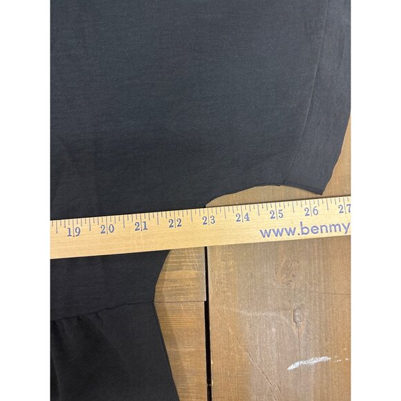 Jodifl Black V-Neck Loose Fit Tunic L - Picture 5 of 6